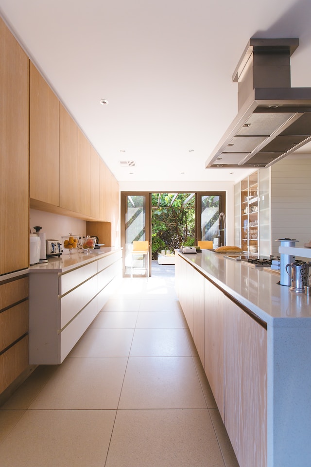 kitchen of home in oman