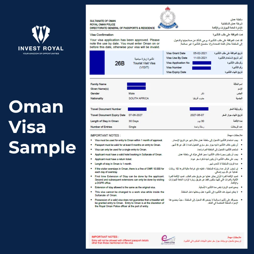 oman tourist visa from qatar